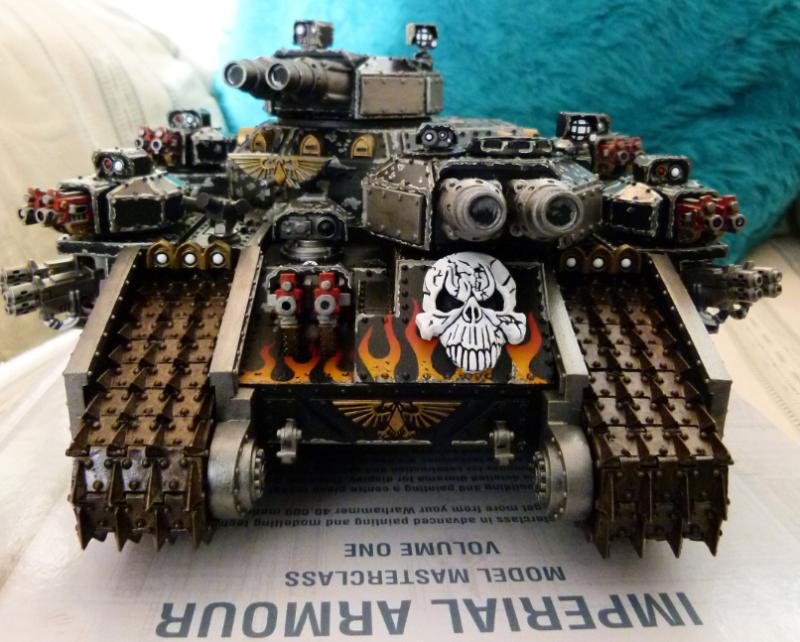 Conversion, Custom, Flames, Super-heavy, Tank, Weathered - Warmaul ...